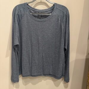 Lululemon light blue long sleeve top